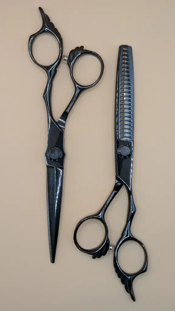 SET TIJERAS NEGRA PREMIUM