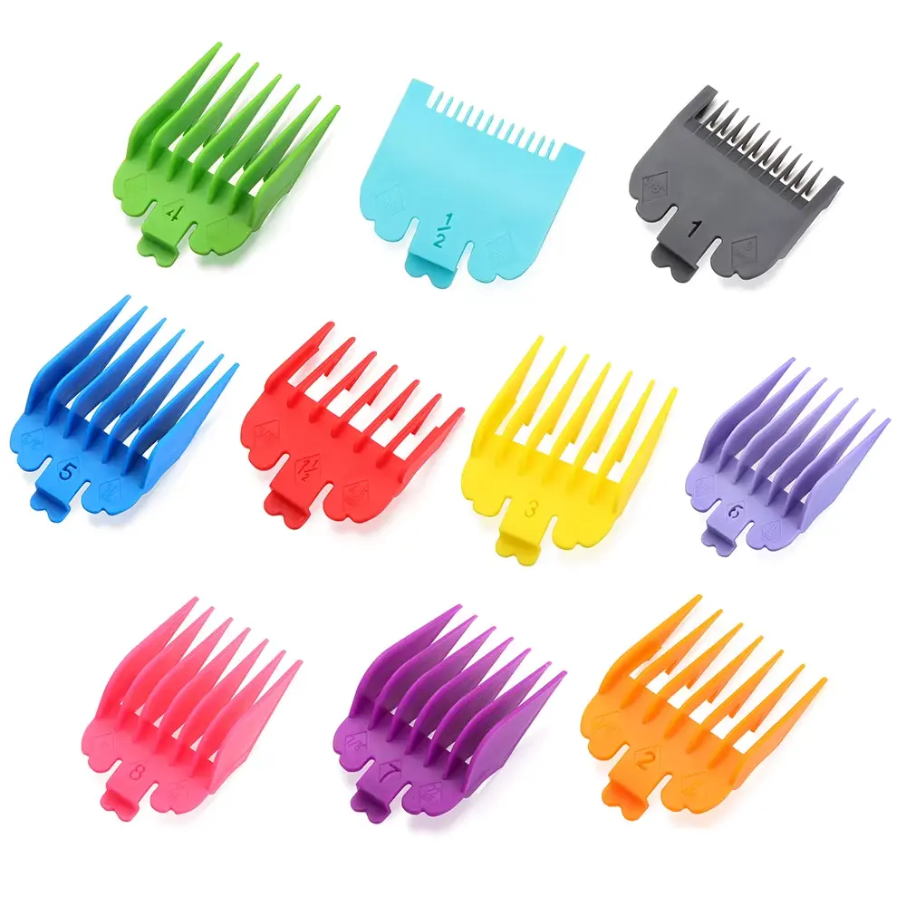 SET PEINES GUIAS COLOR 8PCS