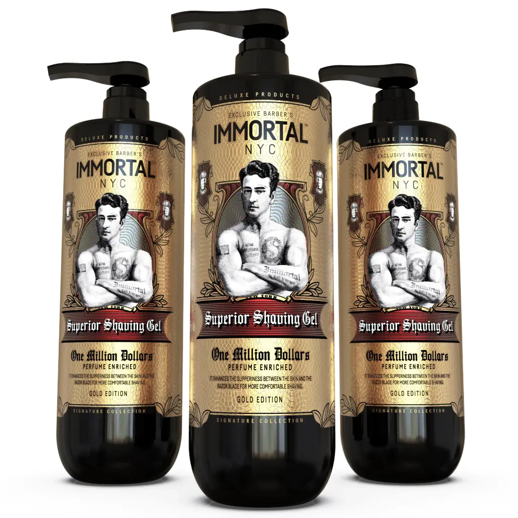 IMMORTAL SHAVING GEL ONEMILLION 1L