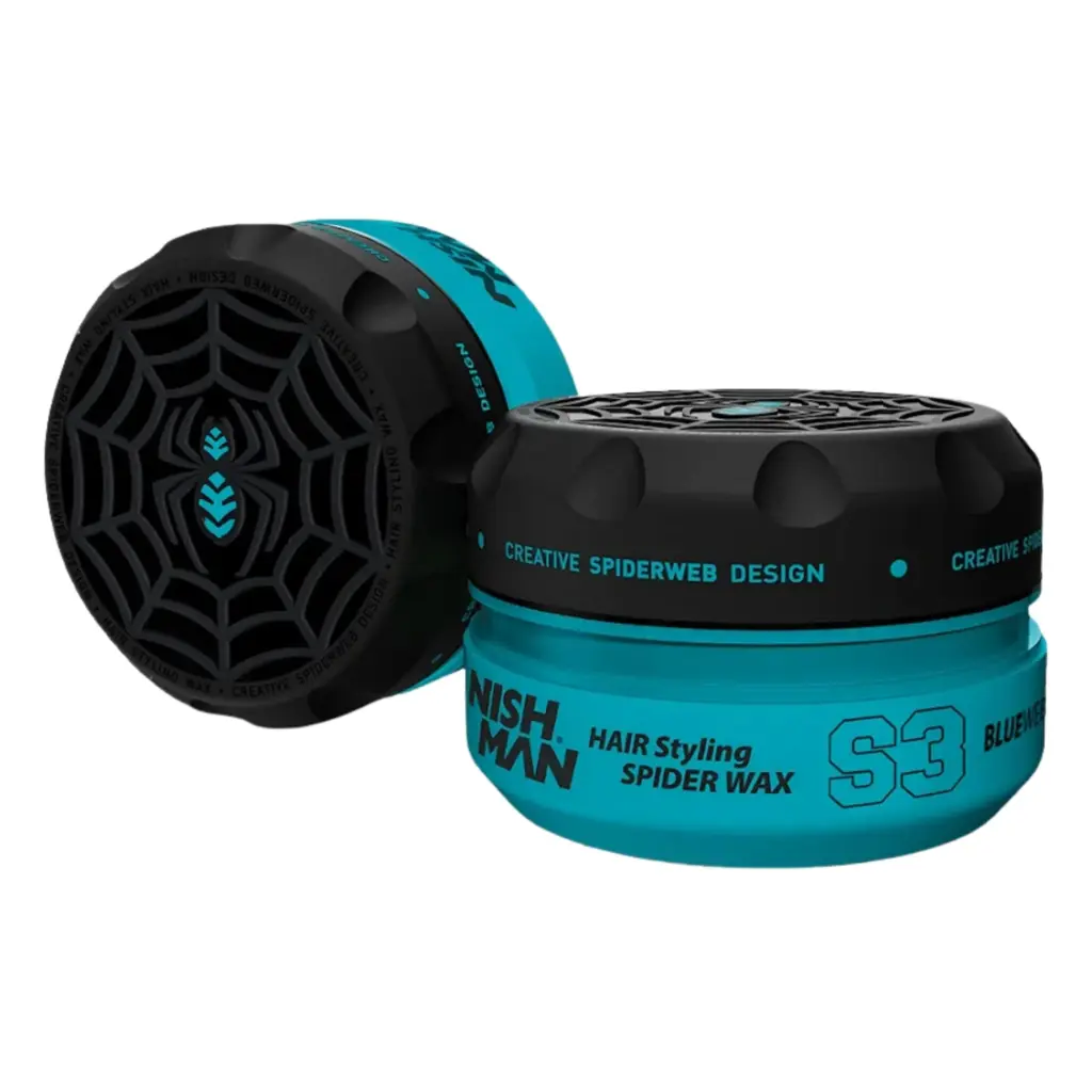 NISHMAN SPIDER WAX BLUE WEB S3