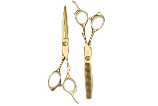 DELUXE LINE COMBO TIJERAS GOLD EA-EQ 6"