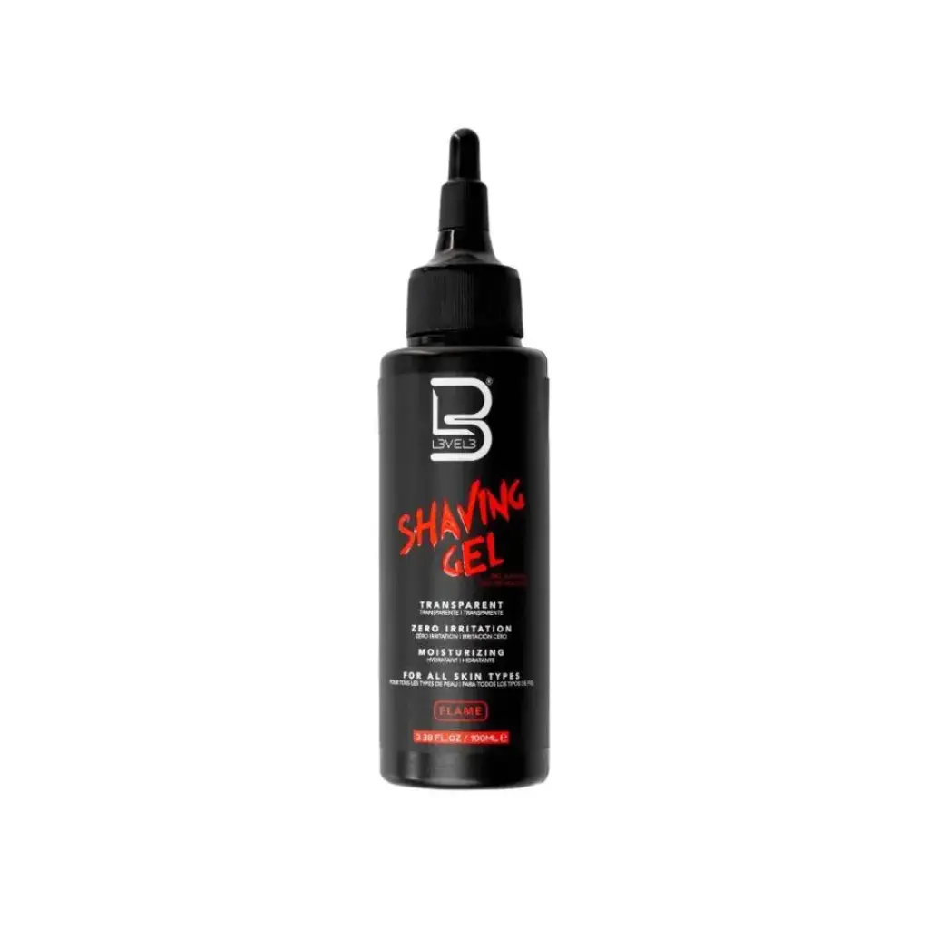 [L3-SHAV-FLAM-100ML] LEVEL3 SHAVING GEL FLAME 100ML