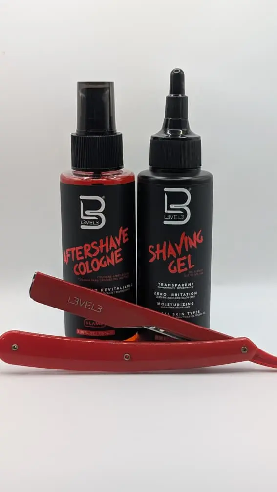 LEVEL3 KIT AFTEITADO + NAVAJA