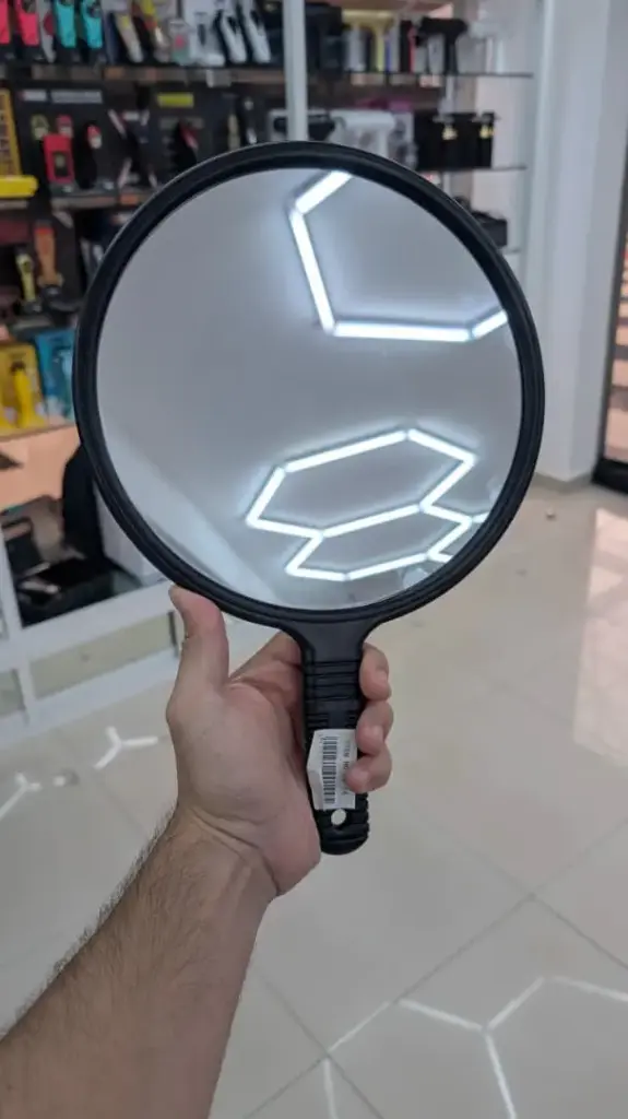 ESPEJO DE MANO REDONDO LW-14