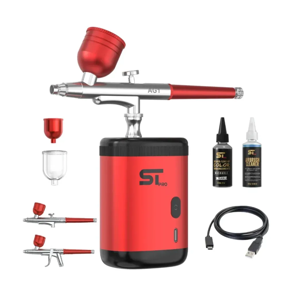 [AG1G] SUPREME KIT AEROGRAFO ROJO