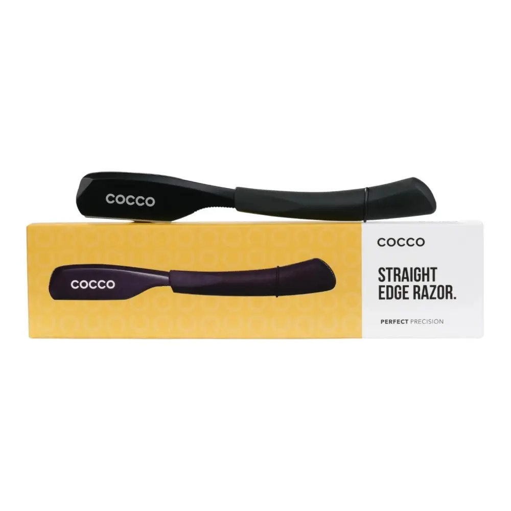 [CBR-T15] COCCO NAVAJA BARBER NEGRO MATTE