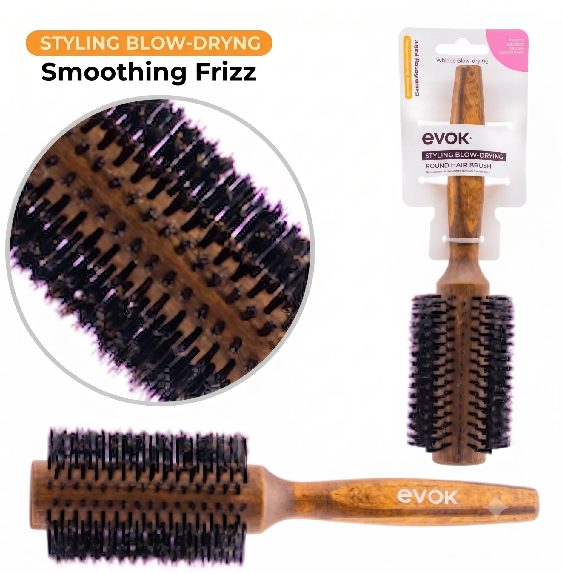 EVOK CEPILLO CABELLO CIRCULAR B34