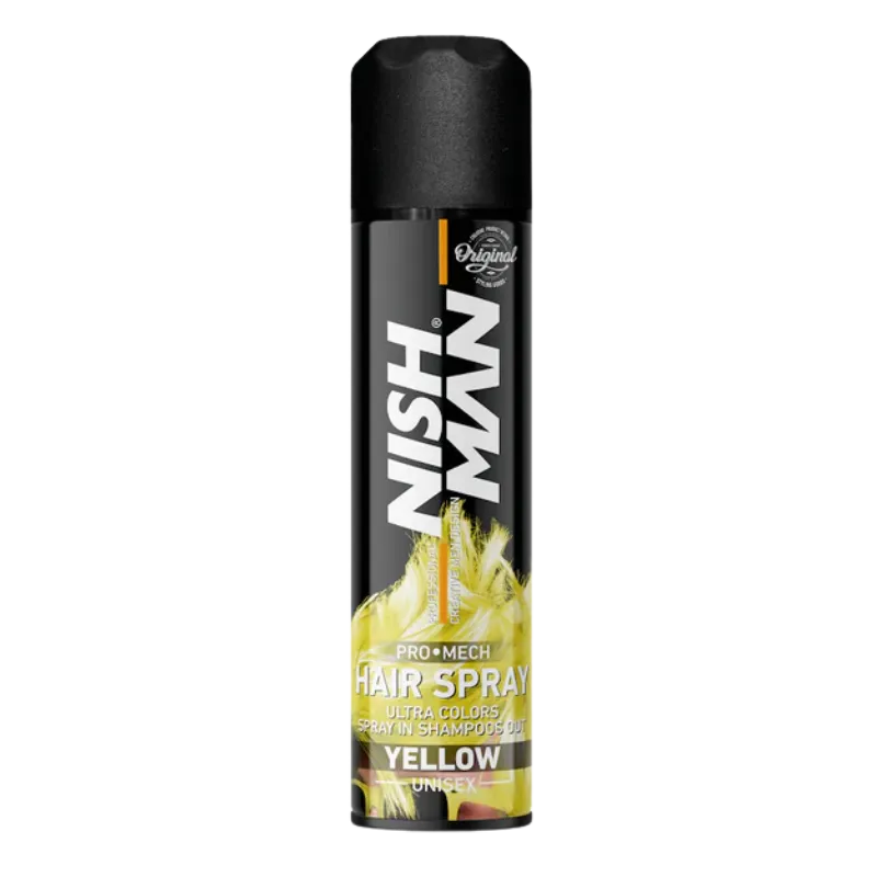 NISHMAN MECH SPRAY DE COLOR AMARILLO