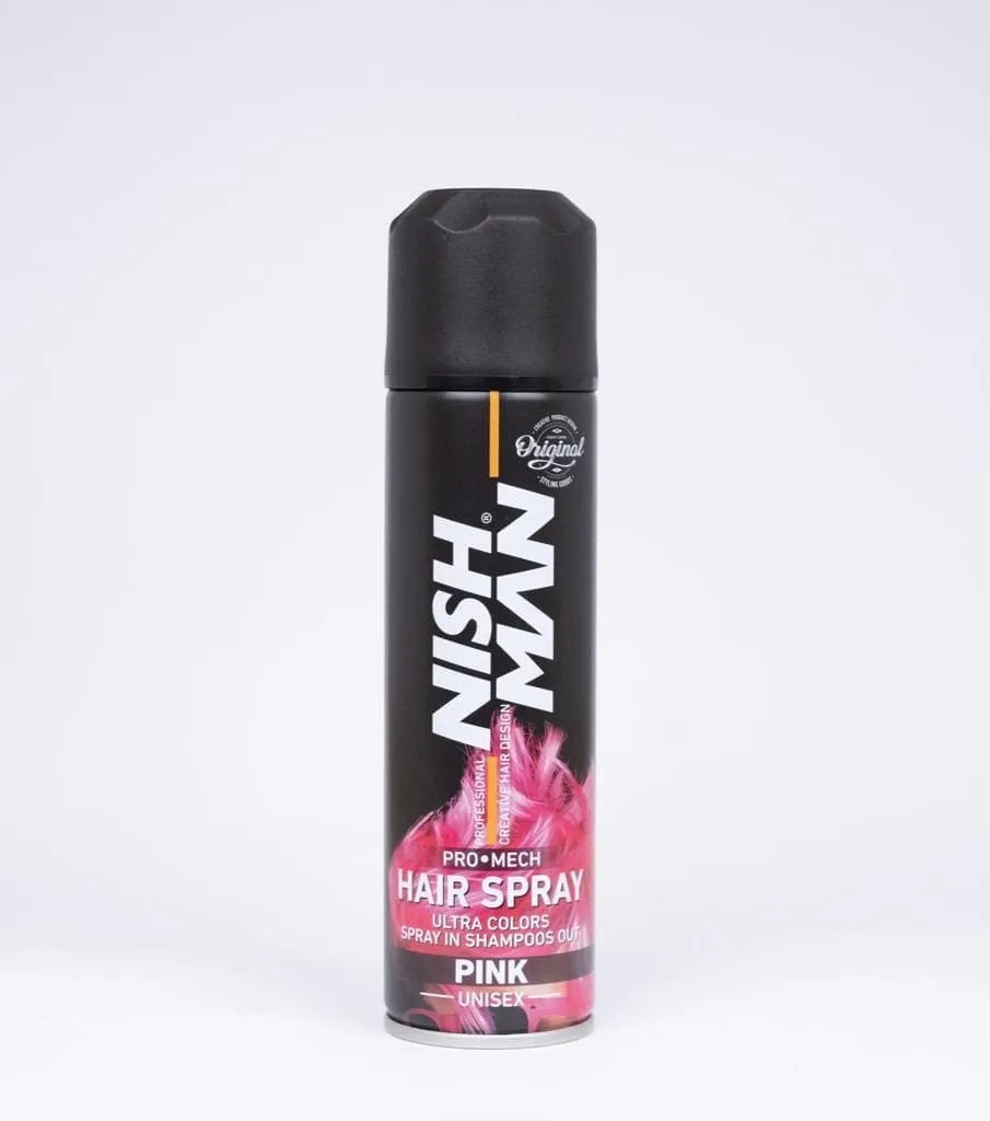 NISHMAN MECH SPRAY DE COLOR ROSADO