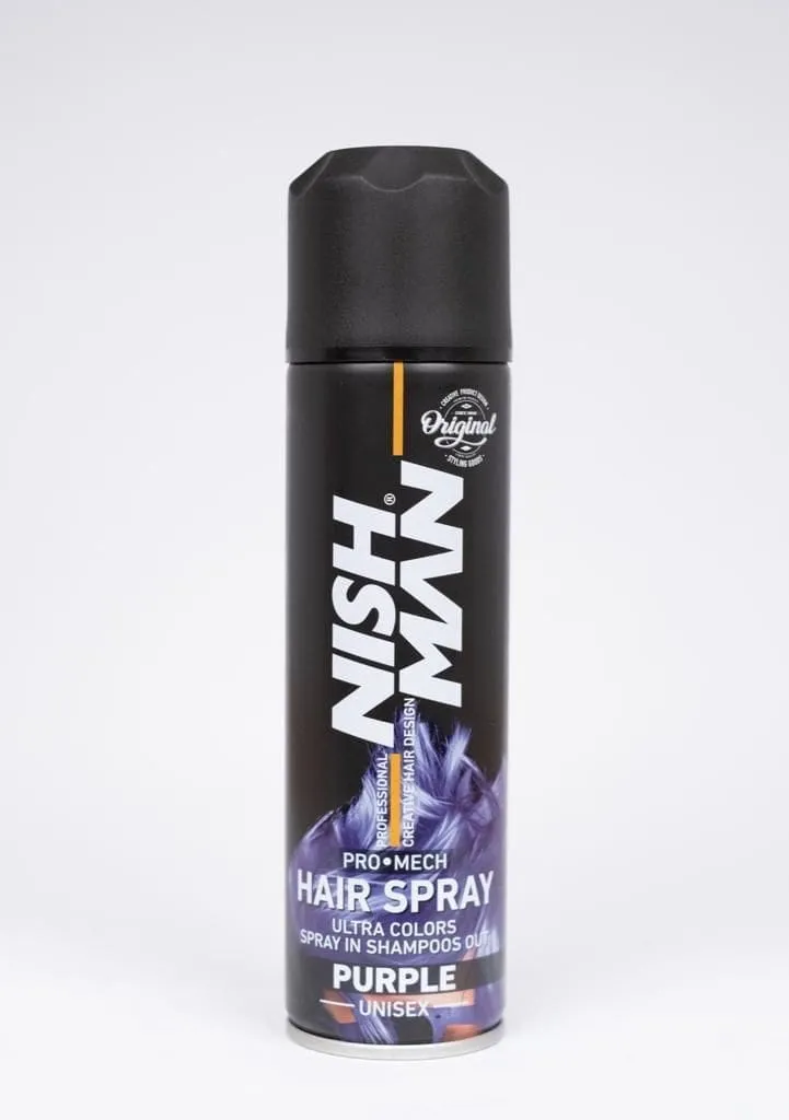 NISHMAN MECH SPRAY DE COLOR MORADO