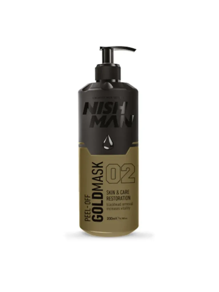 NISHMAN MASCARILLA DORADA PEEL OFF