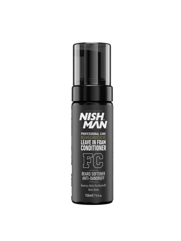 NISHMAN ESPUMA ACONDICIONADORA BARBA Y BIGOTE