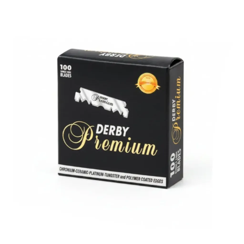 [DE-D116-PRE] DERBY PREMIUM HOJILLAS DE AFEITAR 100pzs