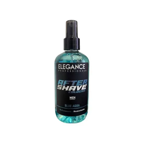 ELEGANCE AFTERSHAVE BLUE AQUA 250ML
