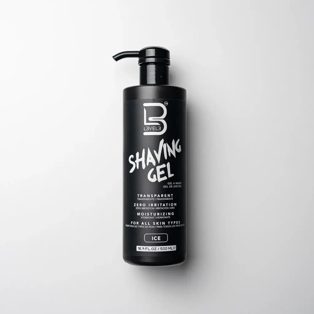 [100202] LEVEL3 SHAVING GEL ICE 500ml