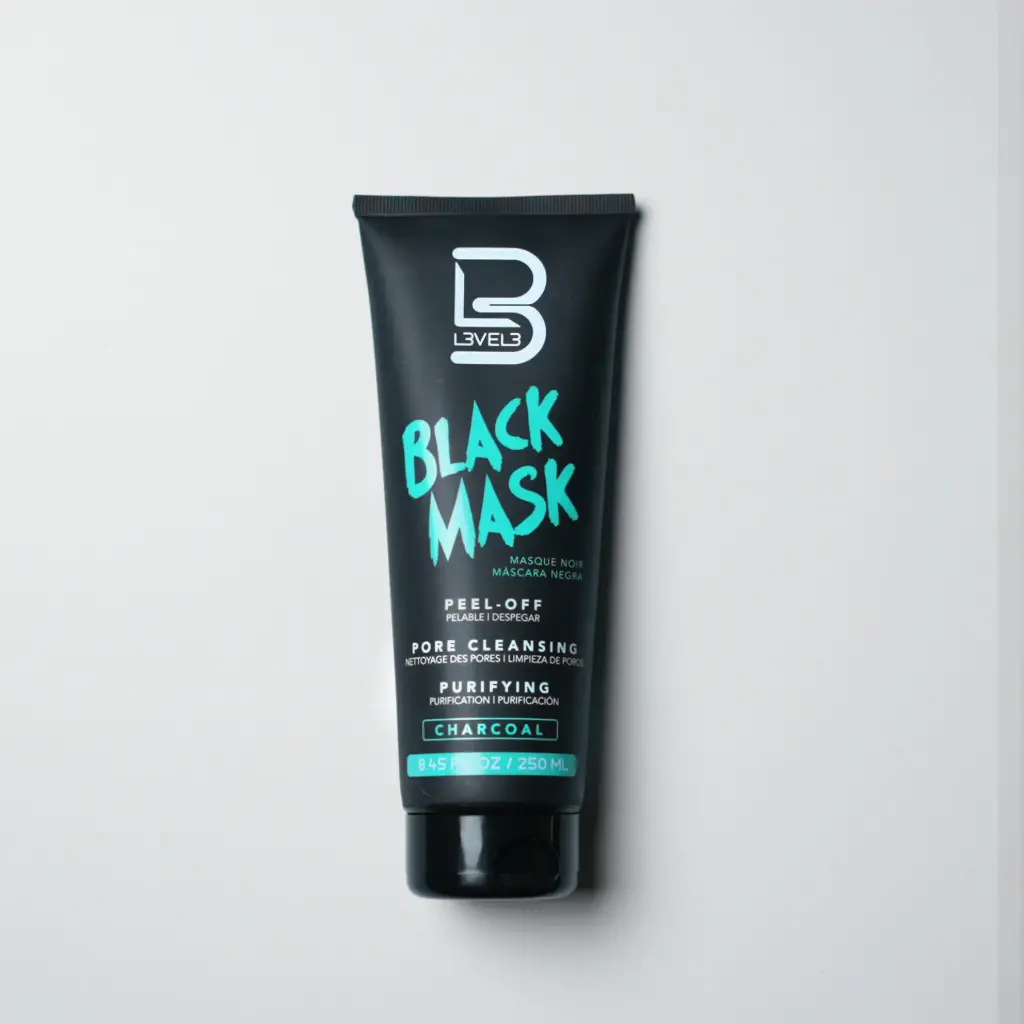 LEVEL3 MASCARILLA CARBON NEGRA MASK