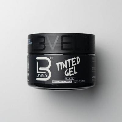 LEVEL3 TINTED GEL BLACK 