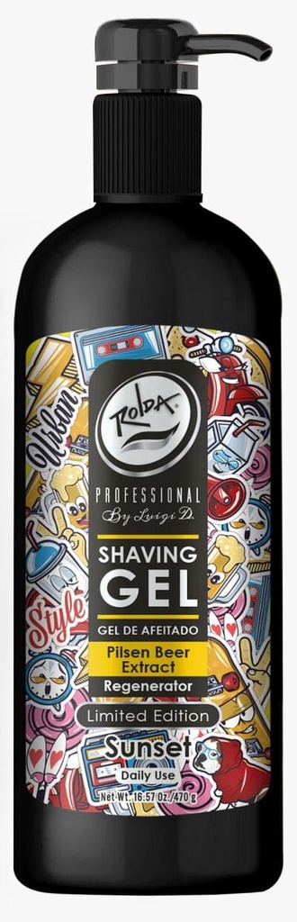 ROLDA SHAVING GEL SUNSET