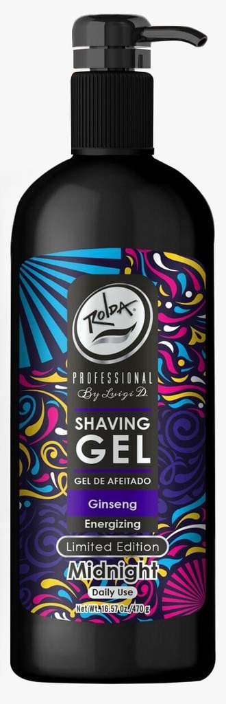 [400821] ROLDA SHAVING GEL MIDNIGHT