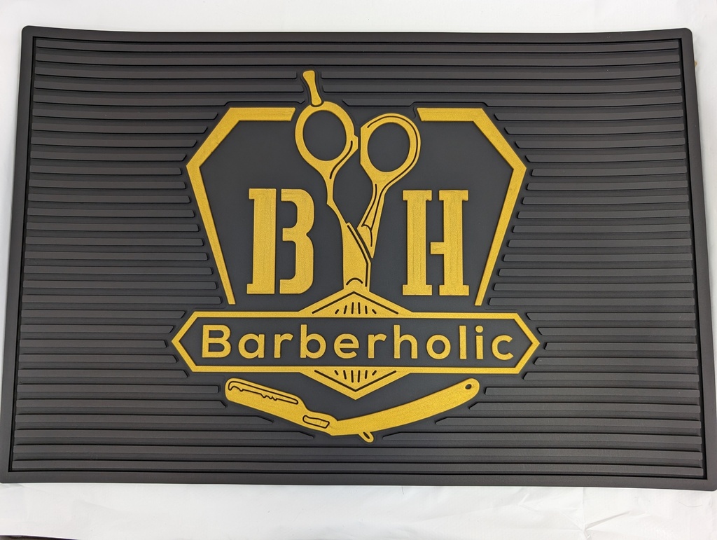 [MY-015] ALFOMBRA TAPETE SILICON BARBERHOLIC