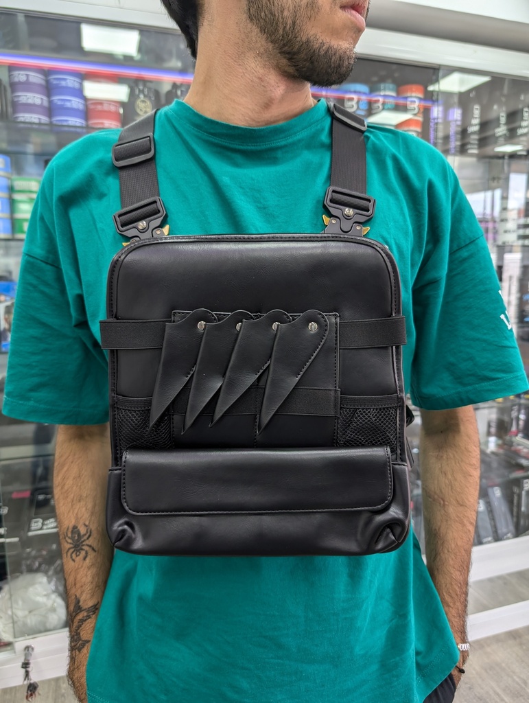 CHALECO DE BARBERO PECHERA