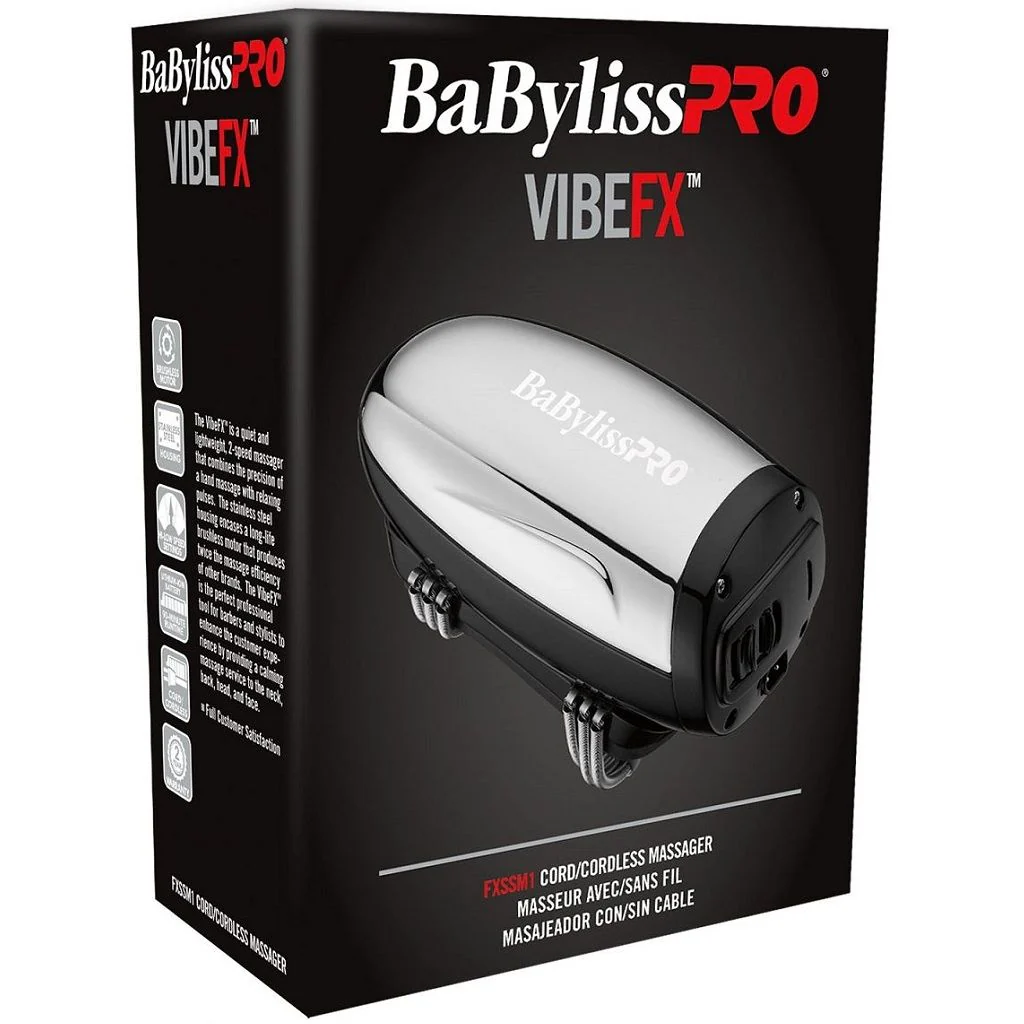 BABYLISS MASAJEADOR PLATEADO