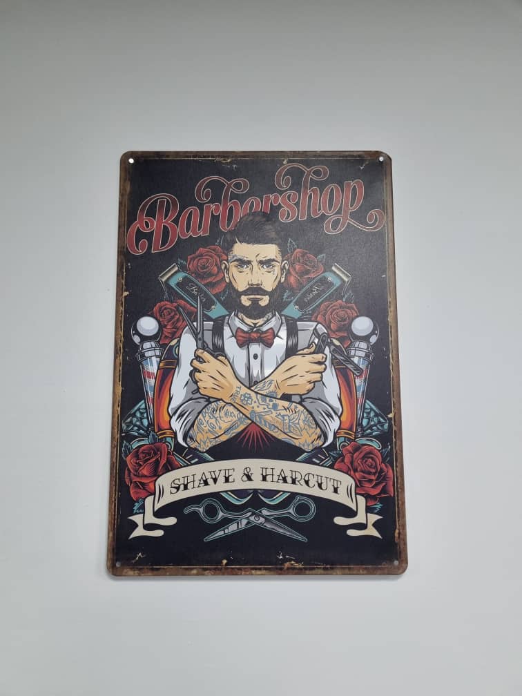 POSTER BARBERIA 