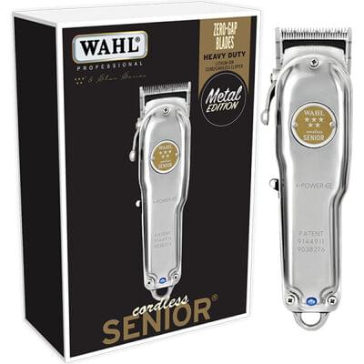 [8504L1] WAHL SENIOR CORDLESS METAL EDITION