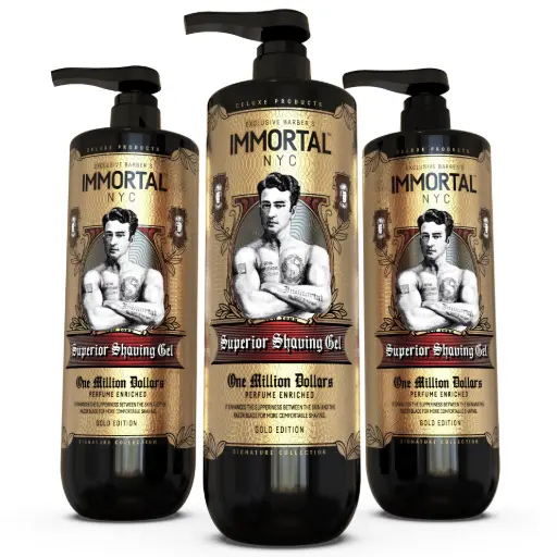 [NYC86-03] IMMORTAL SHAVING GEL ONEMILLION 1L