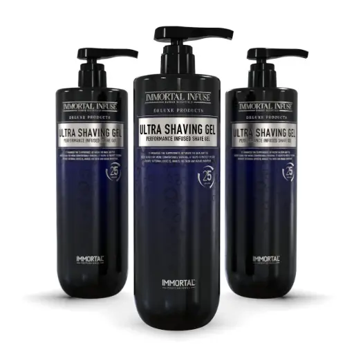 [INF85-02] IMMORTAL SHAVING GEL INFUSE 1L