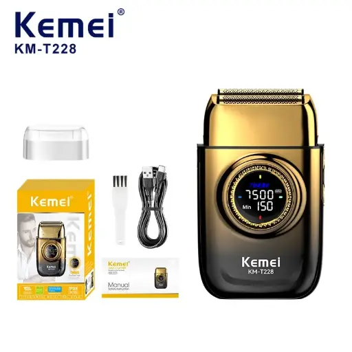 [KM-T228] KEMEI SHAVER KM-T228