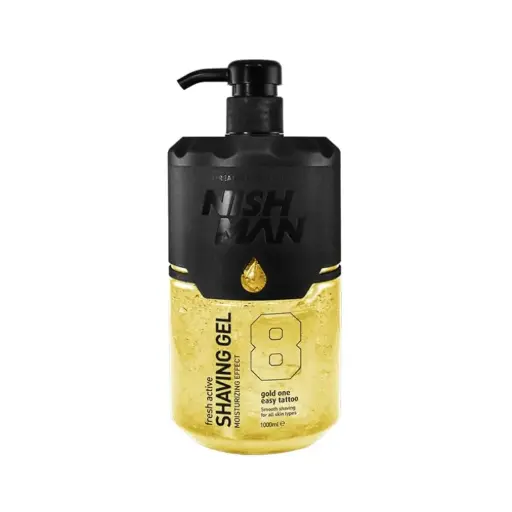 [NS-N8] NISHMAN SHAVING GEL GOLD 1L N8