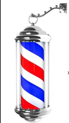 [TS-38] LAMPARA DE BARBERIA 38X15X15