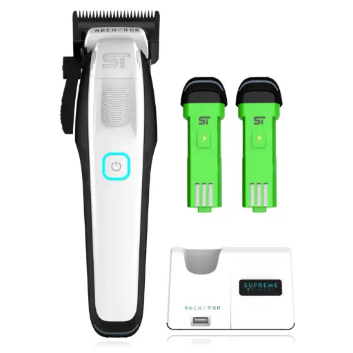 [STC779/WHT] SUPREME CLIPPER RECHARGE WHITE