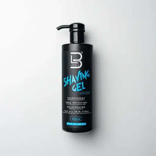 [100201] LEVEL3 SHAVING GEL AQUA 