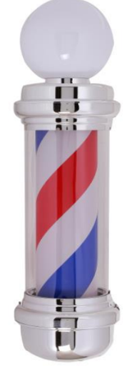 [HS-6867-S] LAMPARA BARBERIA HS-68 67CM-S