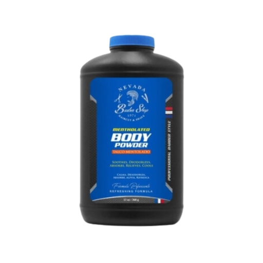 [368GR] NEVADA TALCO CORP BARBER SHOP 368GR MENTOLADO