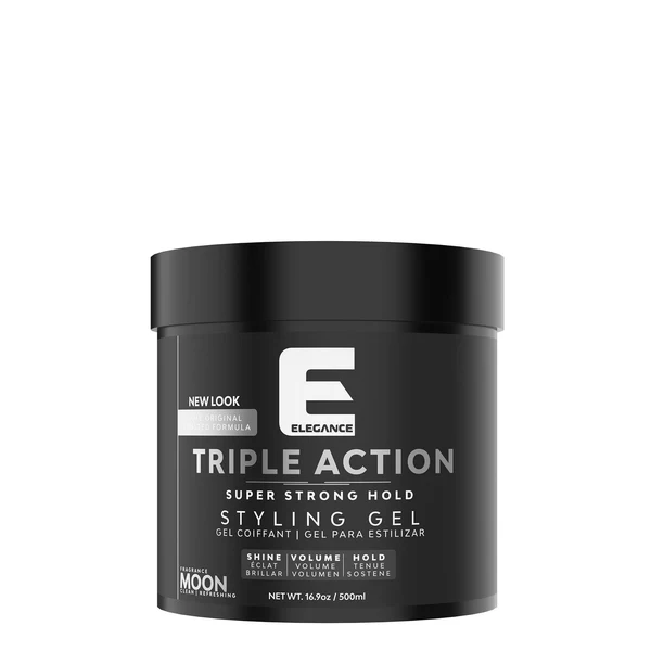 [150-155] ELEGANCE TRIPLE ACTION STYLING GEL MOON 250ml
