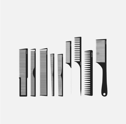 [CFC016] LEVEL3 KIT DE PEINES 9PCS 