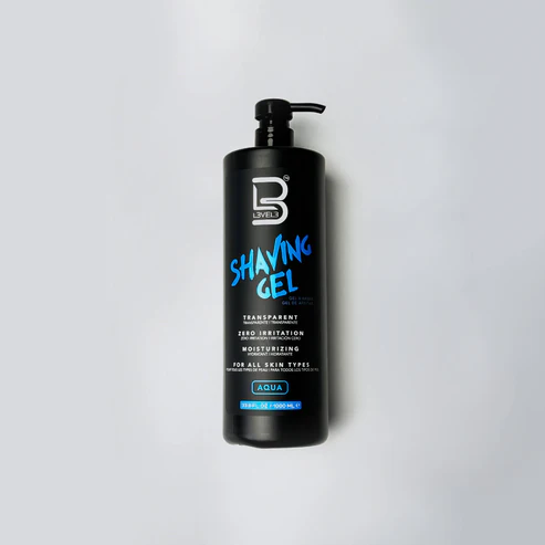 [100203] LEVEL3 SHAVING GEL AQUA 1000ML