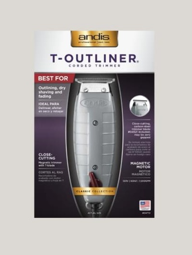 [04710] ANDIS TRIMMER T-OUTLINER